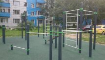 Площадка для воркаута в городе Звенигород №5343 Средняя Хомуты фото