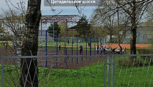 Площадка для воркаута в городе Кронштадт №2355 Средняя Современная фото