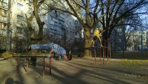 Площадка для воркаута в городе Новомосковск №35 Маленькая Советская фото