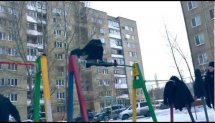 The Street MoB - Winter Party (Street Workout,Gimbarr,Gym) NEW 2013
