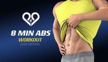 8 Minute Ab workout 2018 VERSION with Tips - Best killer stomach routine to train Abs at home