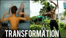 Yash Anand  1 Year Natural Body Transformation (18-19)  Journy From Skinny to Fit