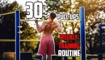 30 Pull-ups in a Row  Weekly Training Routine