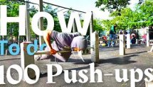 This is how you get 100 push-ups straight.