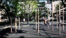Keith Horan Tompkins Square Park Parkour and Calisthenics
