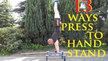 13 Different ways press to handstand [HD]