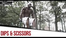 Dips, push-ups & scissors | Street Workout Training | Hannibal For King