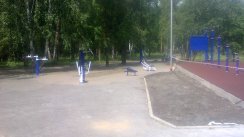 Площадка для воркаута в городе Волгоград №5273 Маленькая Современная фото