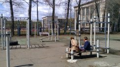 Площадка для воркаута в городе Комсомольск-на-Амуре №2905 Средняя Хомуты фото