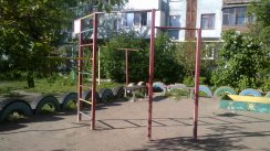 Площадка для воркаута в городе Запорожье №2168 Маленькая Советская фото