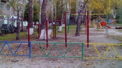 Площадка для воркаута в городе Томск №1846 Средняя Советская фото