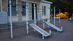 Площадка для воркаута в городе Санкт-Петербург №4044 Средняя Хомуты фото