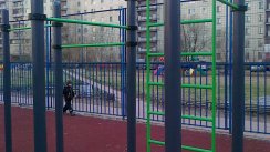 Площадка для воркаута в городе Санкт-Петербург №2108 Средняя Хомуты фото