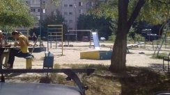 Площадка для воркаута в городе Запорожье №2420 Средняя Советская фото