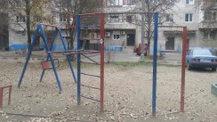 Площадка для воркаута в городе Запорожье №1920 Маленькая Советская фото