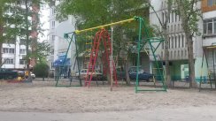 Площадка для воркаута в городе Томск №2217 Средняя Современная фото