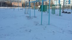 Площадка для воркаута в городе Экибастуз №2592 Средняя Советская фото