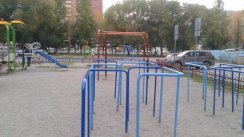 Площадка для воркаута в городе Челябинск №5737 Средняя Советская фото