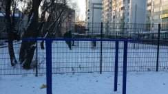 Площадка для воркаута в городе Санкт-Петербург №5974 Маленькая Современная фото