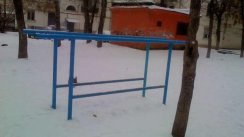 Площадка для воркаута в городе Миасс №5987 Маленькая Советская фото
