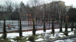 Площадка для воркаута в городе Ставрополь №6012 Средняя Современная фото