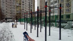 Площадка для воркаута в городе Москва №6022 Маленькая Хомуты фото