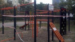 Площадка для воркаута в городе Киев №6040 Маленькая Современная фото