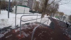 Площадка для воркаута в городе Москва №1607 Средняя Хомуты фото