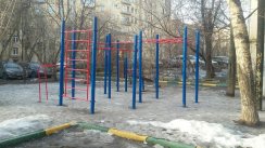 Площадка для воркаута в городе Москва №4987 Маленькая Хомуты фото