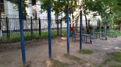 Площадка для воркаута в городе Москва №5452 Большая Современная фото