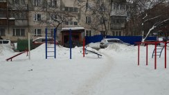 Площадка для воркаута в городе Нижний Новгород №6110 Маленькая Современная фото