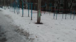 Площадка для воркаута в городе Балаково №6230 Маленькая Советская фото