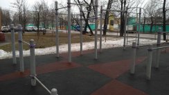 Площадка для воркаута в городе Москва №6281 Маленькая Хомуты фото