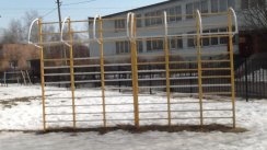 Площадка для воркаута в городе Шатура №6299 Маленькая Советская фото