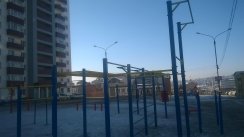 Площадка для воркаута в городе Иркутск №6332 Большая Современная фото