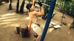 Тренировка в Кузьминском парке.... (Москва)