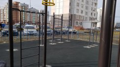 Площадка для воркаута в городе Москва №6378 Средняя Хомуты фото