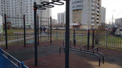 Площадка для воркаута в городе Москва №6380 Маленькая Хомуты фото
