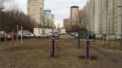 Площадка для воркаута в городе Москва №6386 Маленькая Советская фото