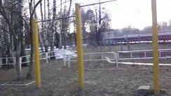 Площадка для воркаута в городе Люберцы №6423 Маленькая Советская фото