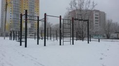 Площадка для воркаута в городе Тверь №6426 Средняя Хомуты фото