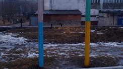 Площадка для воркаута в городе Владимир №6433 Маленькая Современная фото