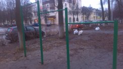 Площадка для воркаута в городе Владимир №6436 Средняя Современная фото
