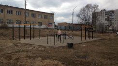 Площадка для воркаута в городе Орехово-Зуево №6460 Маленькая Хомуты фото