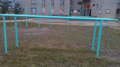 Площадка для воркаута в городе Владимир №6543 Маленькая Современная фото