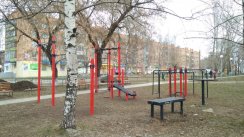 Площадка для воркаута в городе Ижевск №6576 Маленькая Хомуты фото