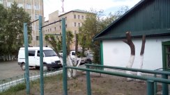 Площадка для воркаута в городе Борзя №6780 Маленькая Советская фото