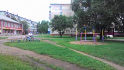 Площадка для воркаута в городе Биробиджан №7159 Маленькая Советская фото