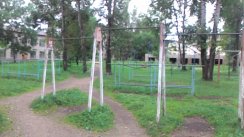 Площадка для воркаута в городе Биробиджан №7161 Средняя Советская фото