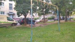 Площадка для воркаута в городе Климовск №7184 Маленькая Советская фото